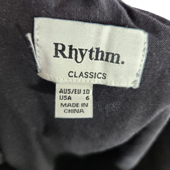 Rhythm Black Midi Dress - Picture 8 of 11